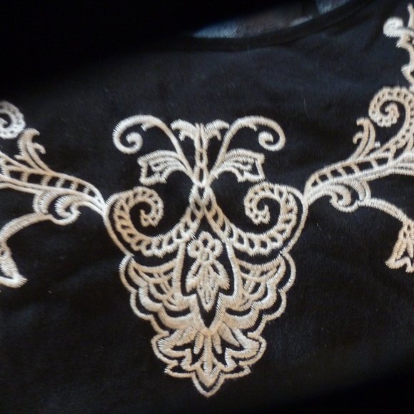 Lulus Tale to Tell Black Embroidered Shift Dress - Picture 7 of 12